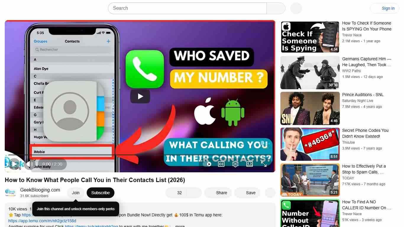 How to Know What People Call You in Their Contacts List (2026) - YouTube